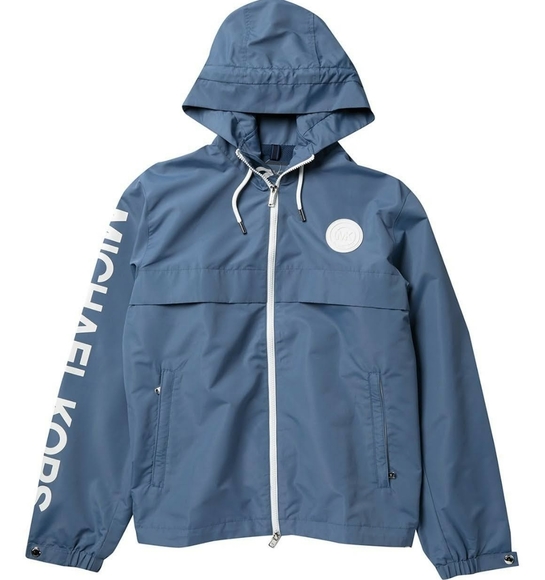 Michael Kors MED Logo Zip Up Windbreaker